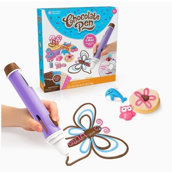 Chocolate Pen Real Baking Kid Set - Picture 1 of 12